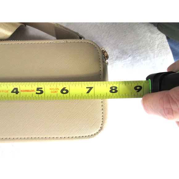 Valentino Orlandi Camera Bag Handbag Women Small Taupe 794 - Picture 6 of 14